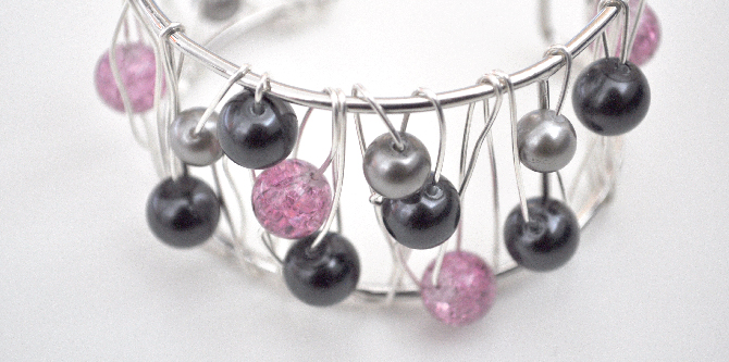 Purple Pearl Jewellery Set